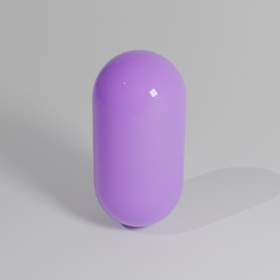3D capsule primitive